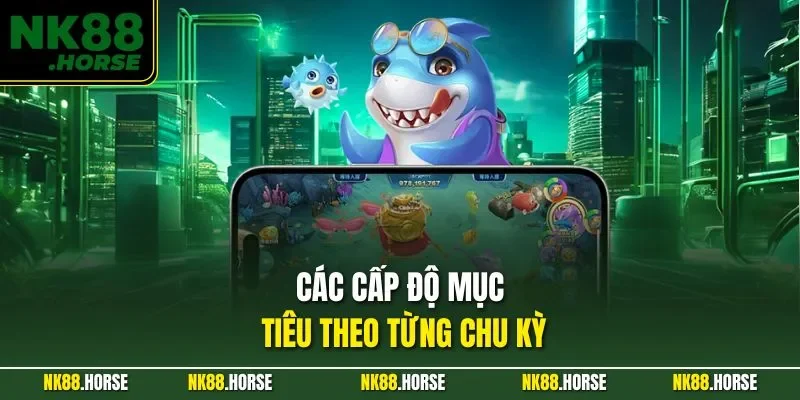 Các cấp độ mục tiêu theo từng chu kỳ