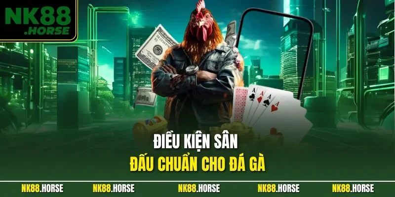 Điều kiện sân đấu chuẩn cho đá gà