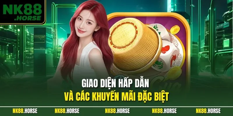 Giao diện hấp dẫn và các khuyến mãi đặc biệt