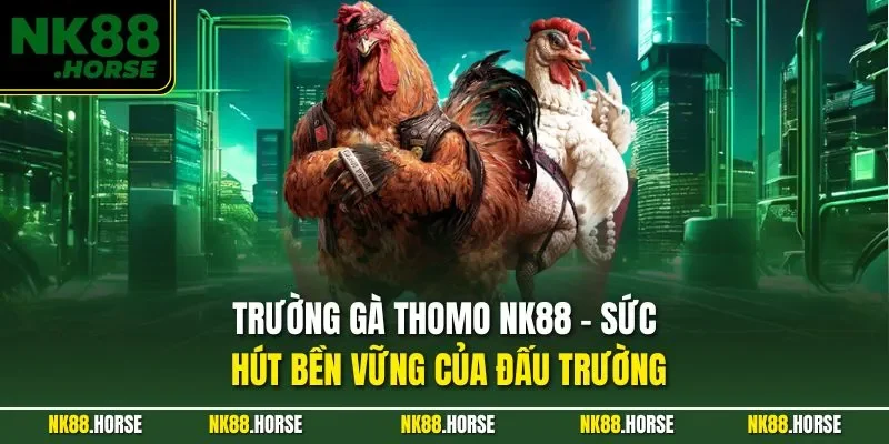 Trường Gà Thomo NK88 – Sức Hút Bền Vững Của Đấu Trường